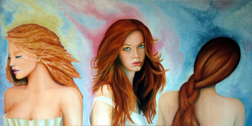 The three girls